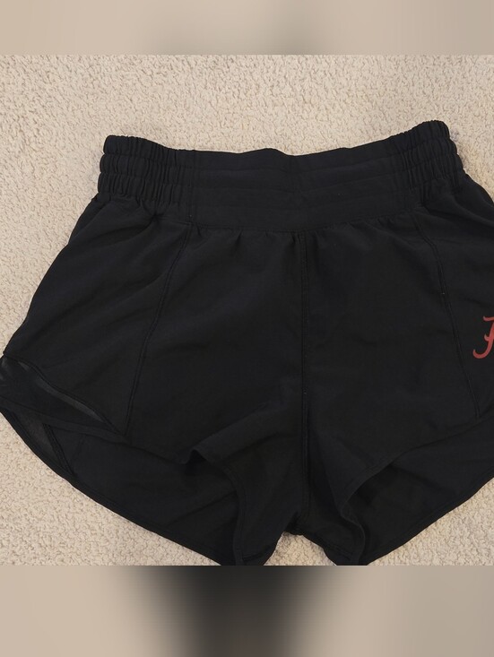 lululemon athletica Pants - Lululemon Hotty Hot High Rise Shorts  Black Alabama Crimson Tide Size 4